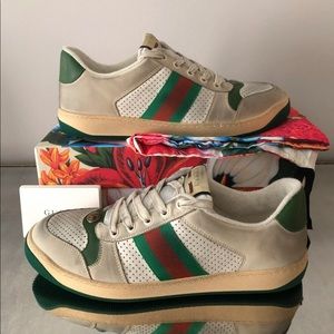 New Gucci Screener Sneakers 41